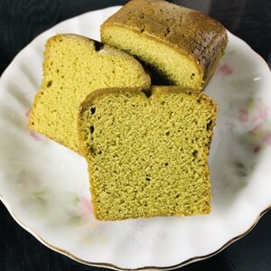 しっとり濃厚♥抹茶のパウンドケーキ♥